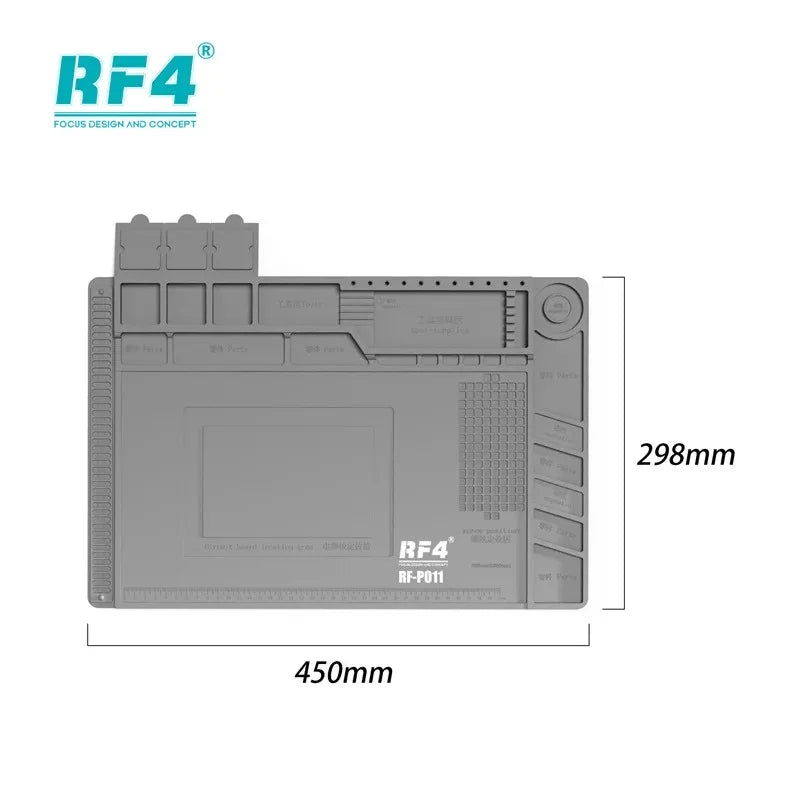 Antistatic Blanket  Heat Insulation Thick Durable Silicon Soldering Mat for PC Phone Station Mat BGA Soldering Repair Tool