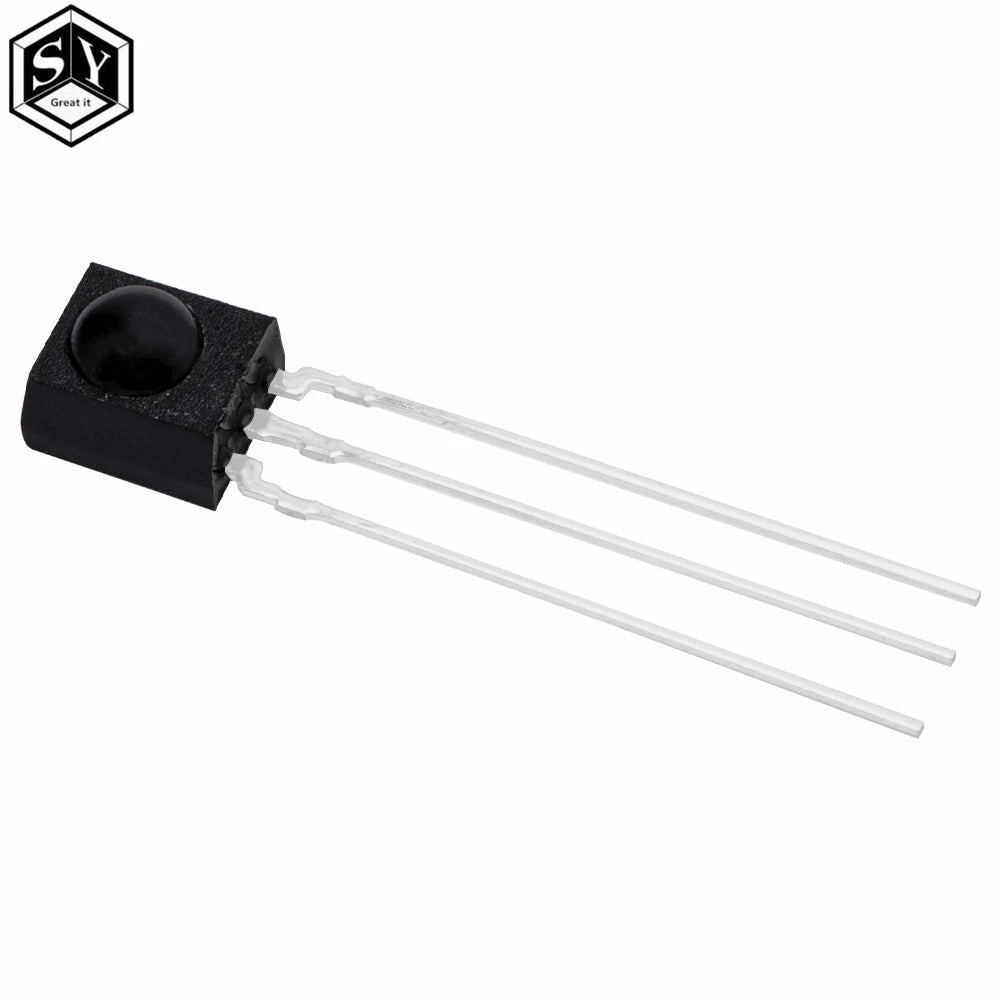 10Pcs/lot High Quality IR Receiver 38 kHz Remote Infrared Module TSOP4838 DIP-3