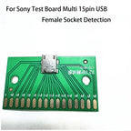 For Sony Camera Camera plug Multi  USB Female Socket Detection Multi 15-pin USB Plug (male)DIY Welding Wire Suitable