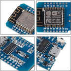 1/3/5/10pcs ESP8266 ESP-12F NodeMcu Wireless D1 mini NodeMcu Lua 4M Bytes WLAN WiFi Internet Development Board for WeMos D1 Mini