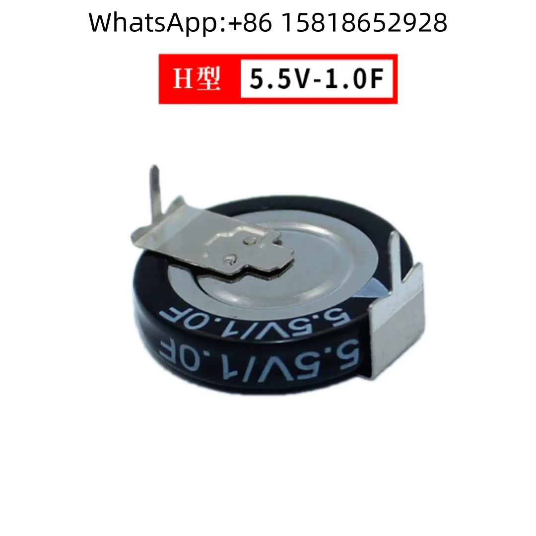 4pcs Super Capacitors V.H.C Type 5.5V 0.1F, 5.5V 0.22F, 5.5V 0.33F, 5.5V 0.47F, 5.5V 1.0F, 5.5V 1.5F, 5.5V 2.5F, 5.5V 5.0F, 5.5V