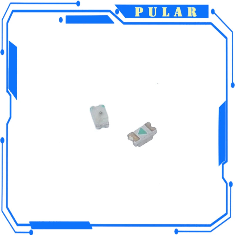 PLR 100PCS 0603 SMD LED light emitting Diode bead Blue Red Yellow Green Warm White Orange UV Pink LEDs