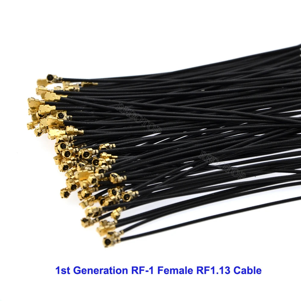 1Pcs IPX-1/IPX-4 Female to Waterproof SMA Female Bulkhead Connector RF0.81/1.13/RG178 Cable 3g 4g WIFI Antenna RF Cable Jumper
