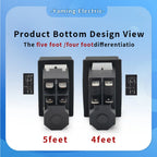 YCZ2 Electromagnetic Switch 4/5 Pin 110V/220V Momentary(Reset) On Off Red/green Push Button Emergency Stop Replace KJD17