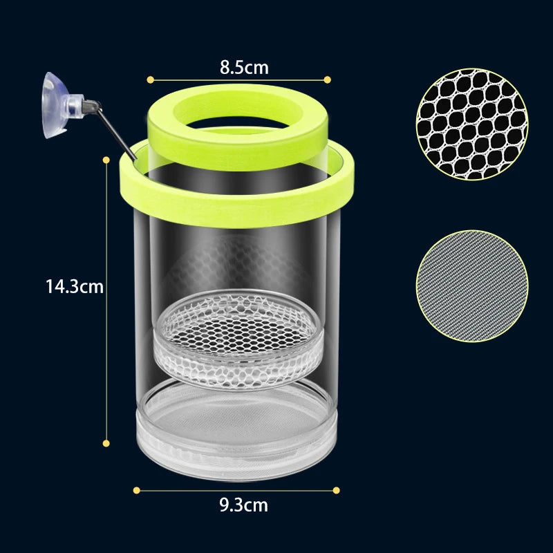 Hot Sale Floating Fish Breeding Isolation Box Aquarium Fish Tank Hatching Incubator Hatching Incubator Feeder Aquarium Hatchery