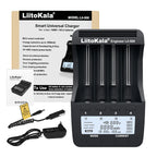 LiitoKala Lii-500 Battery Charger 4 Slot LCD Tester for 18650 26650 AA AAA Flashlight Vape Li-ion NiMH Rechargeable Cells