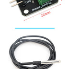 1/3/5Pcs DS18B20 Temperature Sensor Module Digital Waterproof Stainless Steel Probe for Arduino