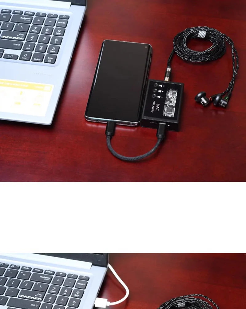 Headphone Decoding Amplifier ES9018K2M DAC DSD128 PCM32BIT 384KHz Lossless Decoding Headphone Amplifier MAX97220 Chip