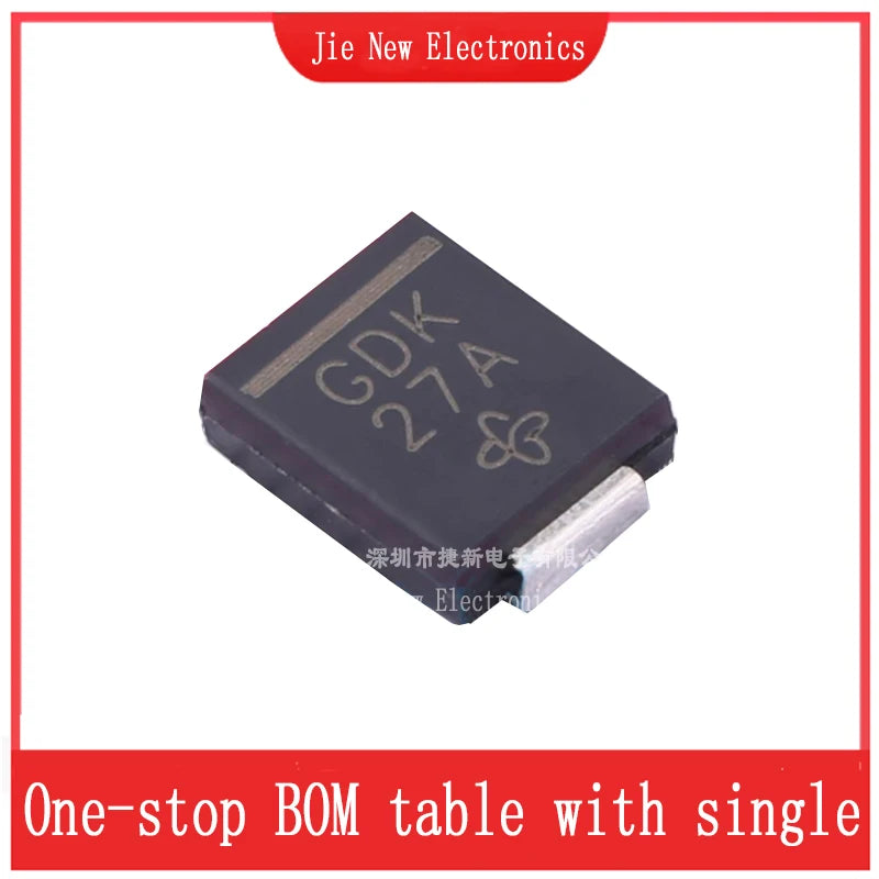 20PCS SMCJ22CA SMCJ24CA SMCJ26CA SMCJ28CA SMCJ30CA SMCJ33CA SMCJ36CA SMCJ40CA SMCJ43CA SMCJ45CA SMC(DO-214AB)1500W Smd Tvs Diode