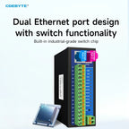 Isolated 8-Channel Serial Server RS485/232/422 to RJ45 ModBus RTU to TCP CDEBYTE NB183-V2 NA281 Build-in Watchdog MQTT/HTTP