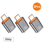 10A USB 3.0 To Type C Mini Fast Transfer USB Type C Female To USB PD Adapter Suitable for Mobile Computer Car Charger Converters