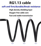 1pcs 433MHz Internal Antenna Lora Singal Amplifier Built-in Spring FPC PCB Patch Antenna 8dbi Booster for Wireless Data Module