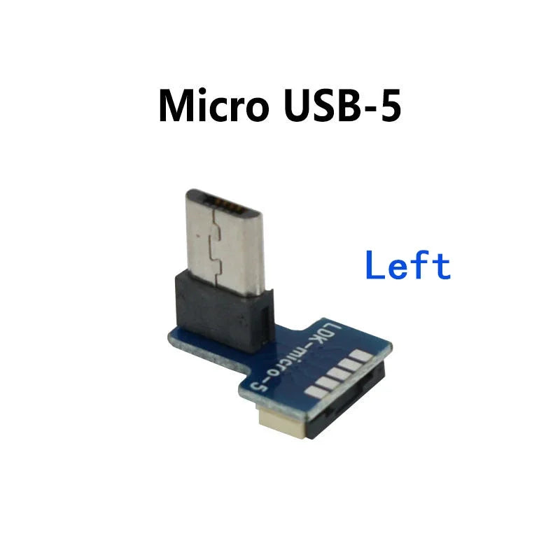 FFC Type-C Mini Micro USB Extension Ribbon Cable 90 FPV Slim Flat Soft flexible FPC charge FPV Brushless Handheld Gimbal monitor