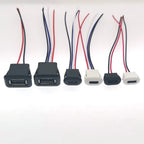 1-5pcs USB Type C Waterproof Connector Type-C With card buckle Female 3A High Current Fast Charging Jack Port USB-C Charger Plug