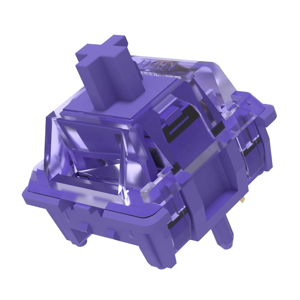 KBDiy Asura Switch Tactile MX Switches 50g for Gaming Mechanical Keyboard KIT Purple Factory Lubed Custom DIY 5Pins GMK67 Hi75