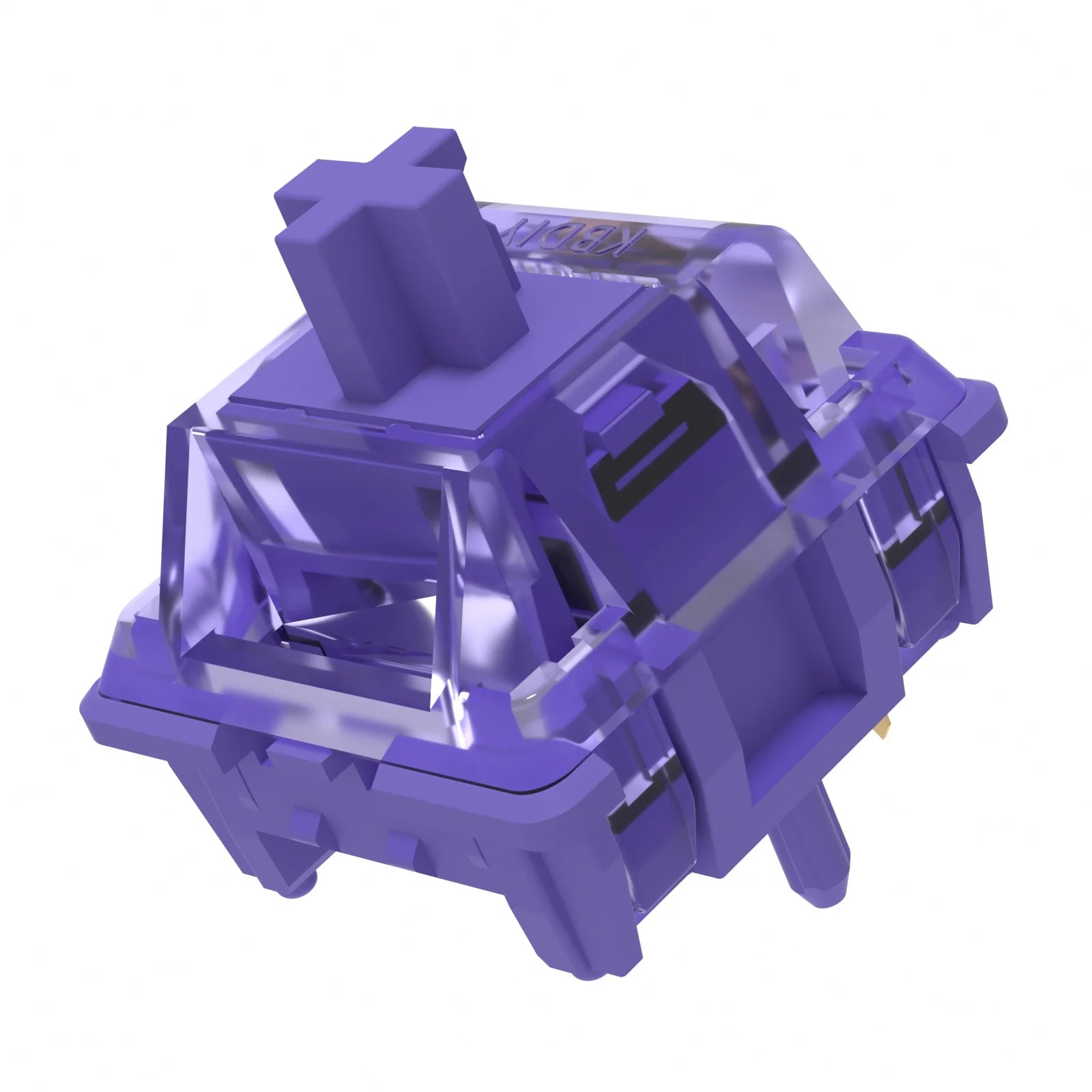 KBDiy Asura Switch Tactile MX Switches 50g for Gaming Mechanical Keyboard KIT Purple Factory Lubed Custom DIY 5Pins GMK67 Hi75