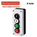 Arrow Symbol Indicating Start and Stop Self-Recovery Waterproof Button Switch Emergency Stop Industrial Hand-Held Control Box