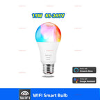 Bluetooth/WiFi LED Light Bulb E27 15W 20W 110V 220V RGB RGBCW Dimmable Led Bulbs Led Lamp For Alexa Google Home Tuya Smart Life