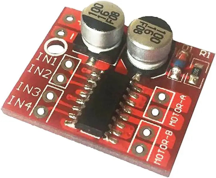 10pcs 5pcs L298N MINI Controller Board 1.5A 2 Way DC Motor Driver Module Speed Dual H-Bridge Replace Stepper for Smart Car Power