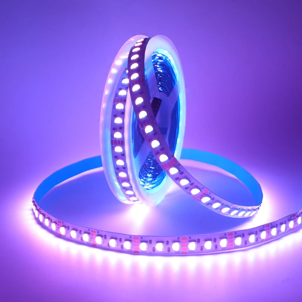 5m RGBW RGBWW Led Strip Light 4 Colors In 1 Chip 12V 24V 5050 120 60 108 LEDs Flexible Tape Ribbon RGB Warm White DC Home Decor
