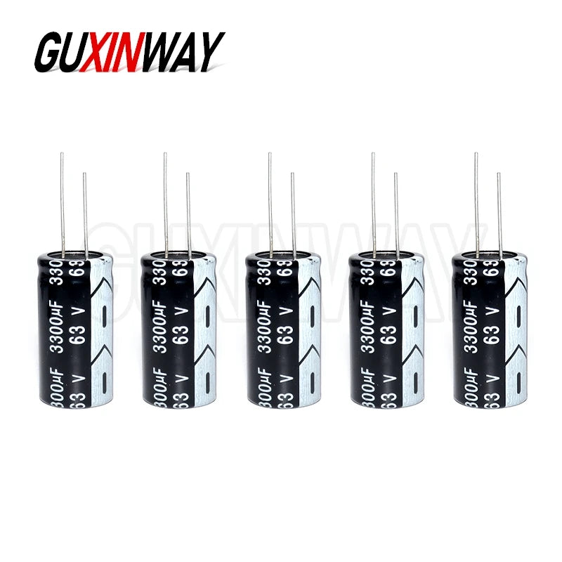 Aluminum Electrolytic Capacitor 10V 16V 25V 35V 50V 63V 2.2 3.3 4.7 10 33 47 100 220 330 470 1000 2200 3300 4700 6800 10000UF