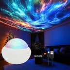 RGB Projection Night Lights Aurora Starry Northern Light Projector Atmosphere Lamp USB Plug Remote Control for Room Party Decor