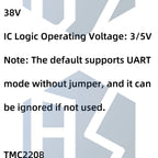 5.5v-28v TMC2130 TMC2209 compatible stepper motor silent driver module 256 subdivision replaces TMC2208 A4988