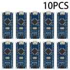 1-10PCS Nano V3.0 ATmega328P/PB CH340 USB Module, Mini Arduino Compatible Board with Bootloader for DIY Electronics Projects