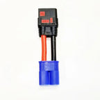 50mm 8/10/12AWG QS8-S Female To XT90 XT60 TRX EC5 Male Plug Anti-Ignition Conversion Cable Silicone Wire for RC Drone Aircraft