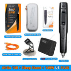 MINIWARE AirGo 140 Portable Hot Air Gun Soldering Station 140W PD USB C BGA Desoldering Rework Tool Smart Sleep Stand Kit