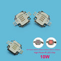 10w High Power LED Chip IR Infrared 730nm 740nm 808nm 850Nm 940nm 980nm 1050nm Emitter Light Lamp Beads  For Night Vision Camera