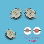 10w High Power LED Chip IR Infrared 730nm 740nm 808nm 850Nm 940nm 980nm 1050nm Emitter Light Lamp Beads  For Night Vision Camera