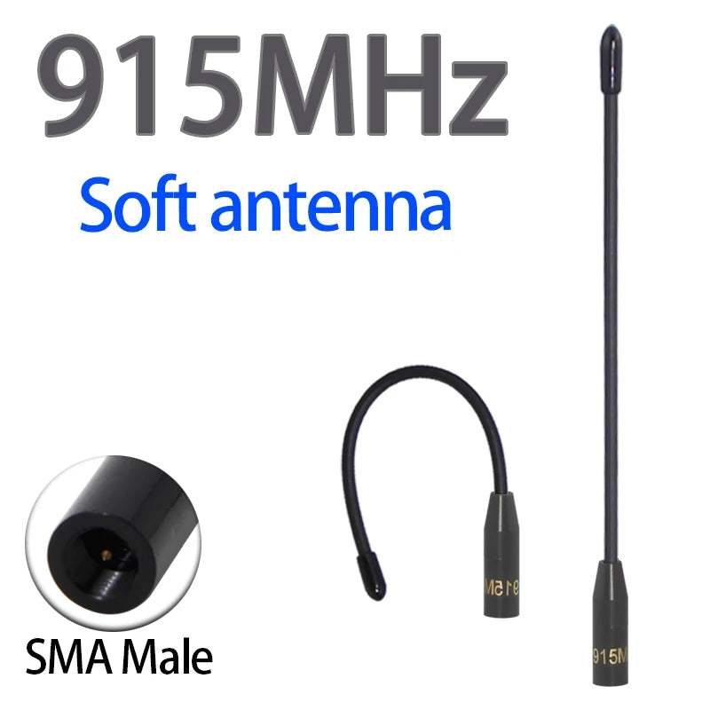 LoRa 915MHz Whip Antenna 902-928MHz 906MHz 923MHz For Meshtastic LORA32 ESP32 Module Long Range SMA Male Omni Antenna Colours
