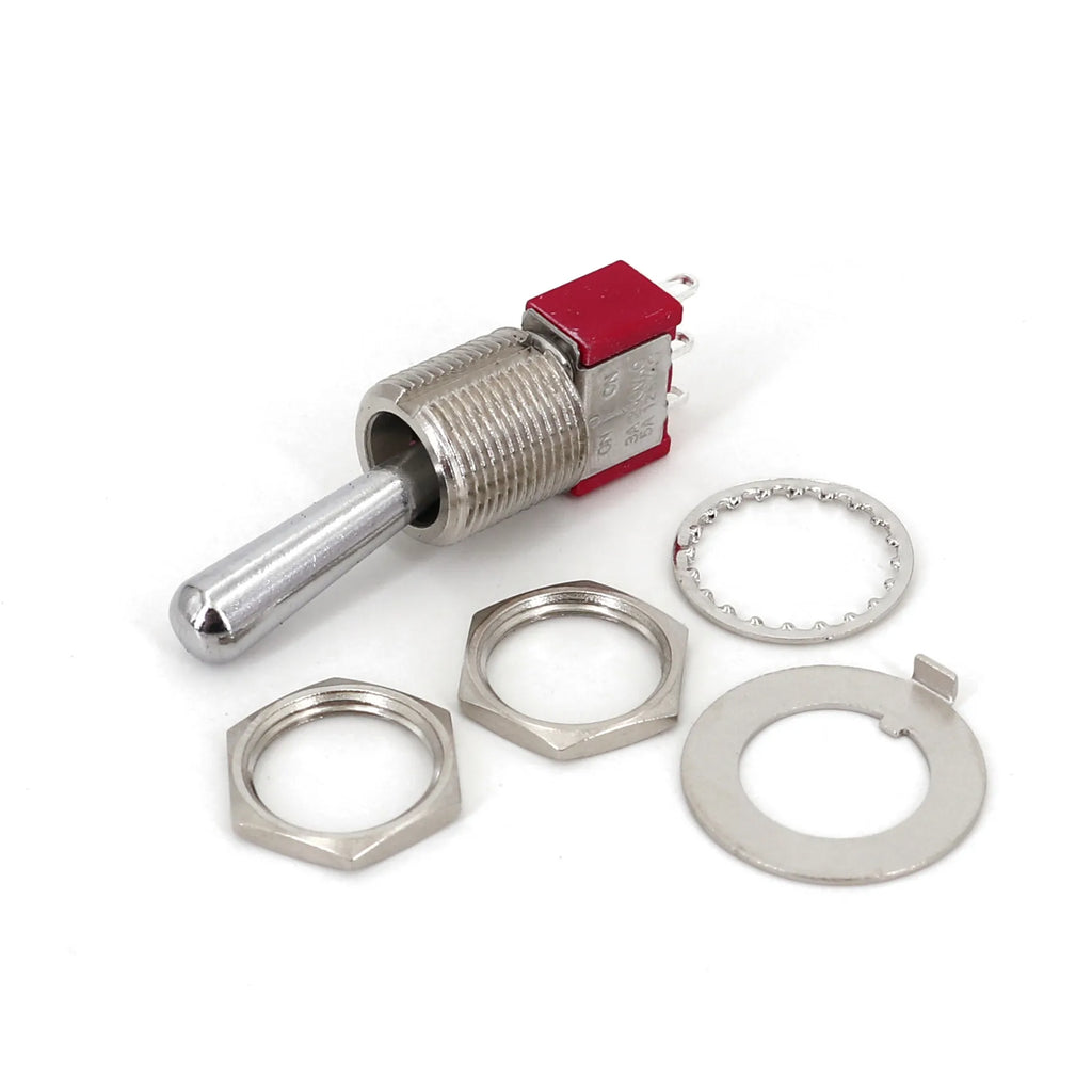 Salecom SH T80-T Z1 Large Long Handle Mini Toggle Switch 12mm Panel Mount 5A/125VAC