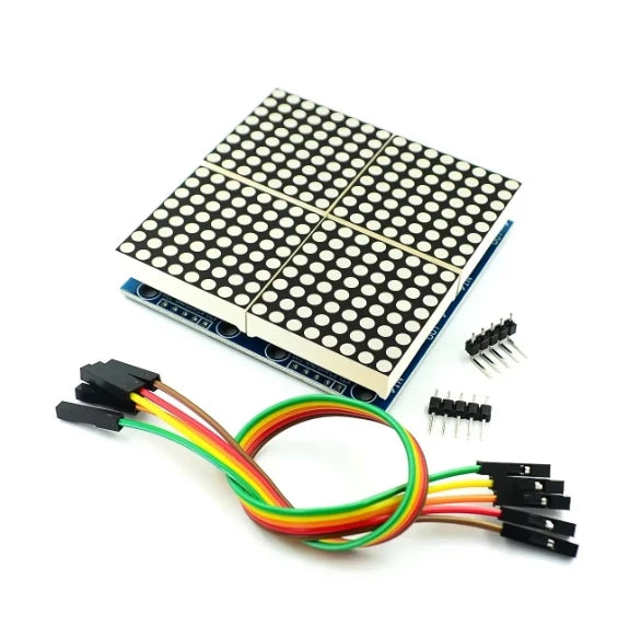 MAX7219 dot matrix microcontroller module DIY KIT