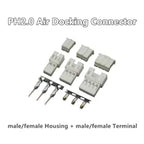 100pcs /LOT JST PH2.0 Straight/Curved Needle Connector 2Pin~16Pin Male Pin Header Right Angle 90°/180° 2.0mm Pitch
