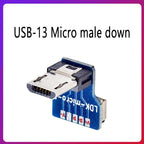 FFC Type-C Mini Micro USB Extension Ribbon Cable 90 FPV Slim Flat Soft Flexible FPC Charge FPV Brushless Handheld Gimbal Monitor