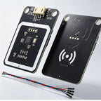 13.56MHz High‑Frequency RFID Module I2C Communication with 0X28 Address Compatible with ESP32 Microbit Arduino Raspberry Pi
