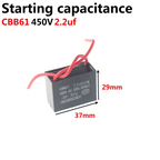 CBB65 Air conditioner compressor start capacitor 20 25 30UF 35UF 40 45 50 60 70 450V New and original