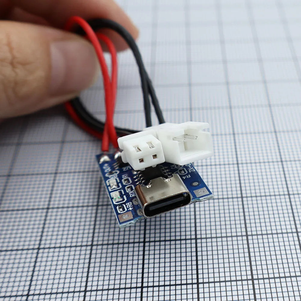 TP4056 1A Lithium Battery Charging Board Module TYPE-C USB Interface Output Charging Protection 2-in-1 With XH2.54 Terminal