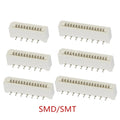 10Pcs 1.0mm FPC/FFC Connector LCD Flexible Flat Cable Socket Double Row 4/5/6/7/8/9/10/11/12/14/16/18/20/22/24/26/28/30/31 Pin