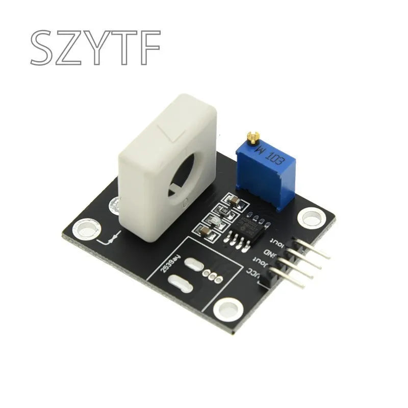 WCS1700/1800/1600 Hall Current Sensor Adjustable 35A/70A/100A Short Circuit Overcurrent Protection Module