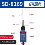 IP67 Waterproof Limit Switch Fecal Scraper Machine Sealing Micro Action SD-8108 Roller 8107 Outdoor ME-8104 Breeding