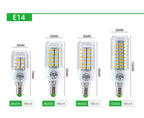 E27 LED Lamp E14 LED SMD 5730 220V Corn Light Bulbs 24 36 56 72LEDs Lamparas LED Chandelie Ampoule Led Light For Home Decoration