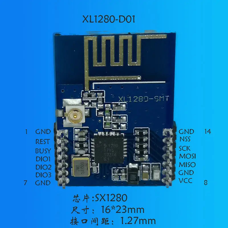 SX1280 module SX1281 flight control model aircraft remote control module positioning LoRa spread spectrum