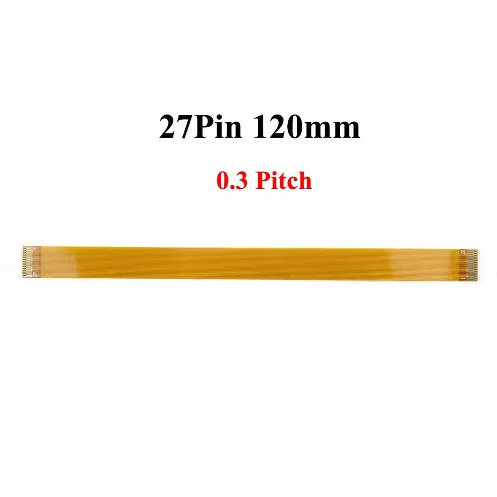 0.3mm Pitch 13 21 23 25 27 21 33 39 45 51 Pin Ffc Fpc Flexible Flat Cable Gold Plated Ribbon Cable