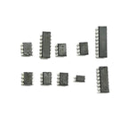 Integrated Circuit Chip Kit 10 Value IC Chip NE555 LM324 LM393 UA741 ULN2803 LM358 LM386 NE5532 ULN2003 PC817 Kit 85PCS/Box