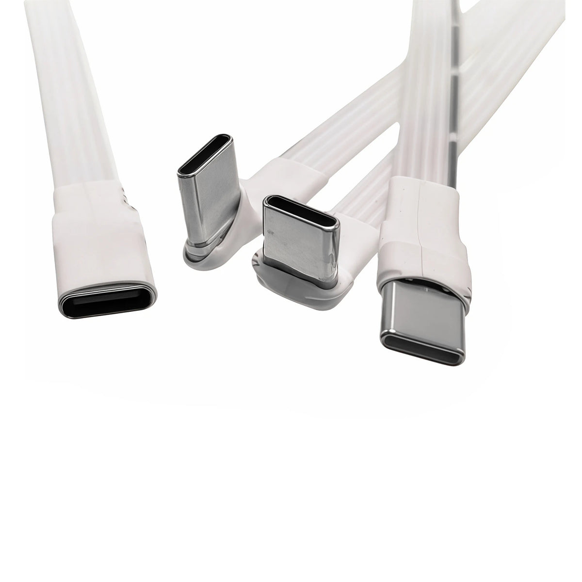 5CM 10CM 30CM USB 2.0 Type-C Flat Cable Extension FPC Cable USB 2.0 USB-C 90° Up/Down Angled Plug 5CM-1M