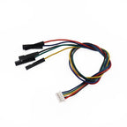 5PCS MX1.25 Spacing To DuPont Cable 10/15/20cm Male Female 1P2P3P4P6P8P10P Board Connection Wire 1 Drag 4 Sensor Terminal Wire