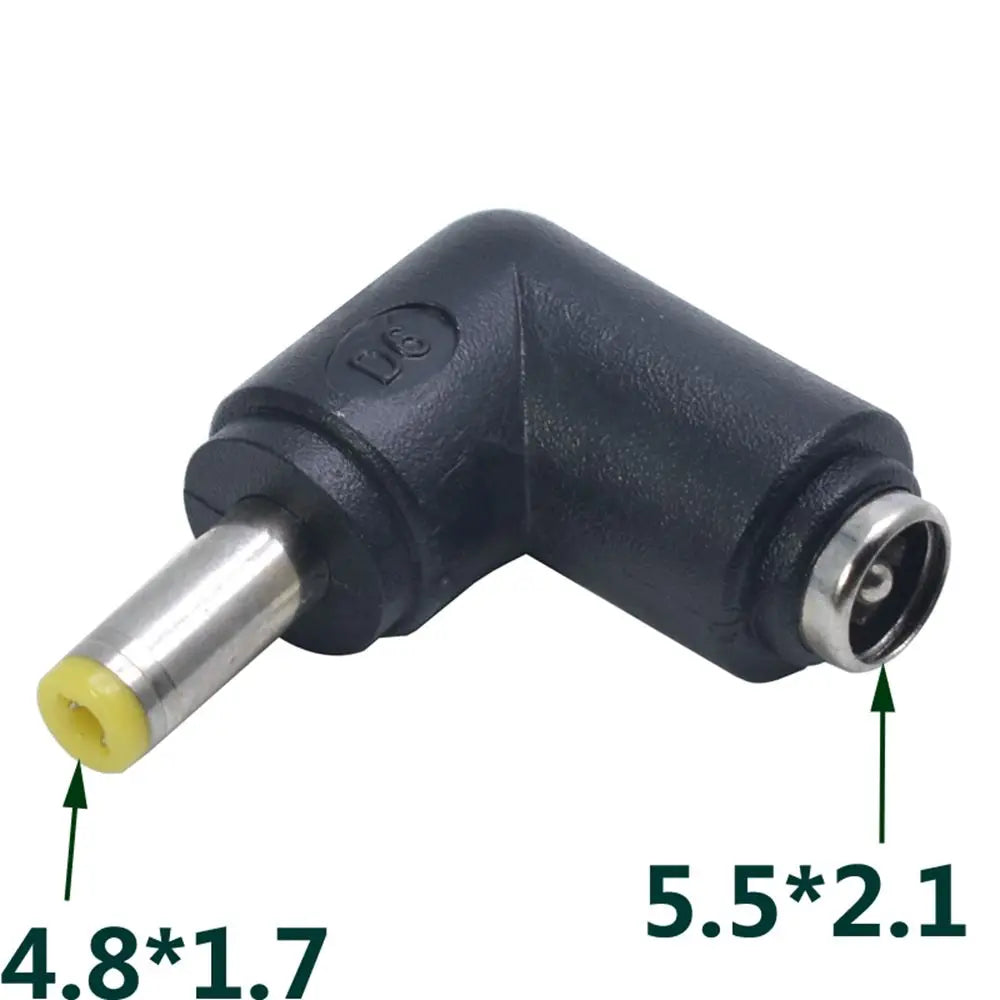 Common DC Power Male to Female 6.0*4.4 / 4.0x1.7 / 3.5*1.3 / 5.5*2.5 To 5.5*2.1 Plug Converter Notebook Laptop Adapter Connector